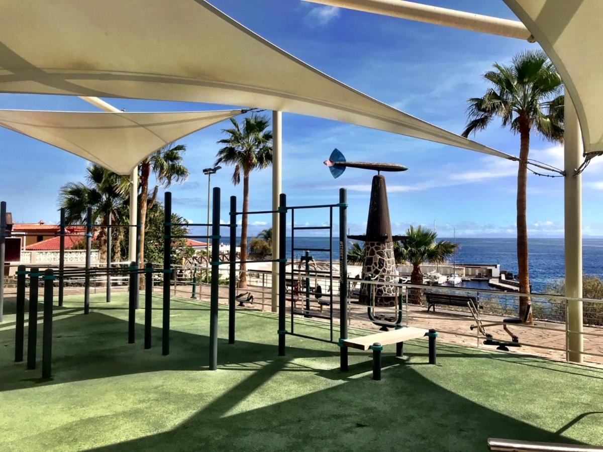 הוילה קנדלריה Casa Amarilla Junto Al Mar מראה חיצוני תמונה